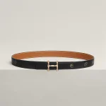 H Torsade belt buckle & Hermès sur Mer reversible leather strap 24 mm